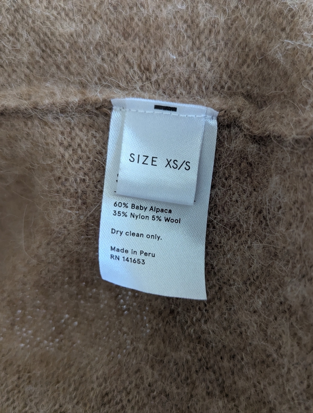 Storq Mama + BB Nursing Cardigan (XS/S Camel) - Picture 3 of 5